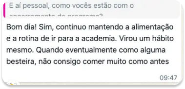 mude um habito
